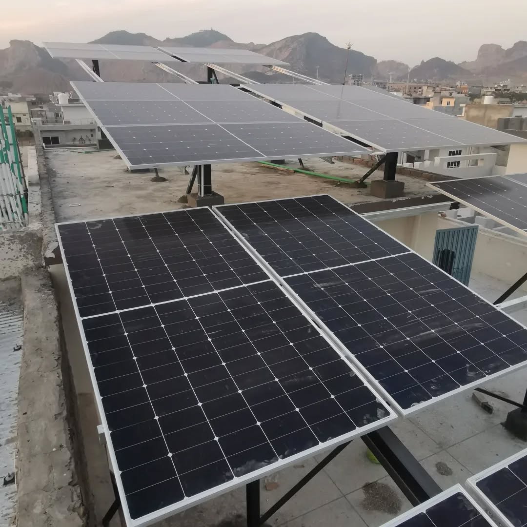 Grid-Tied Solar project in B-17 Multigarden Islamabad
